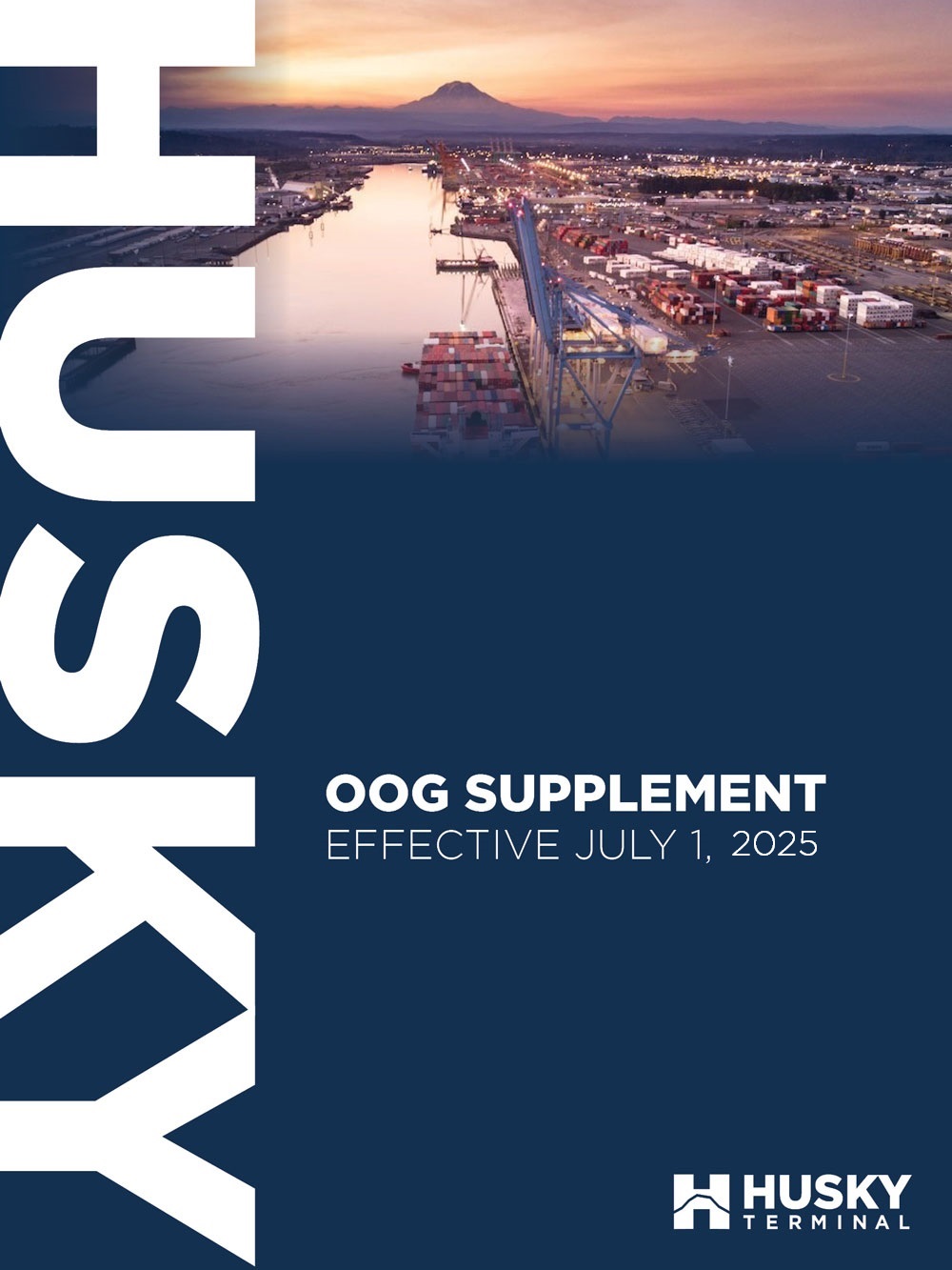 Husky Terminal OOG July 1, 2025